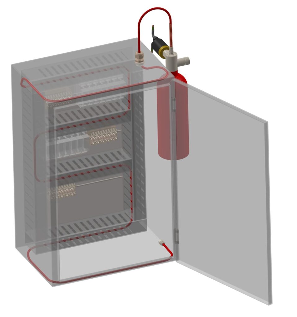 Firetrace automatic fire suppression system installation in Ireland